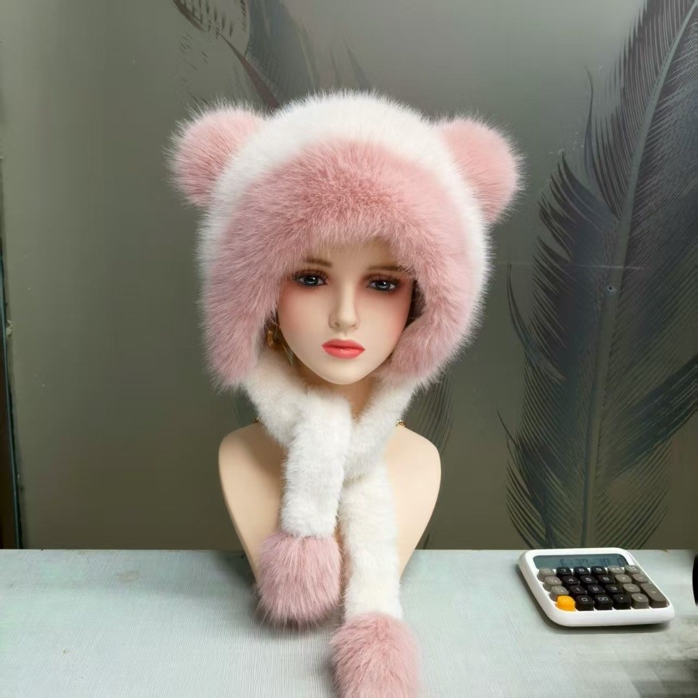 Polyester Material Faux Fur Tr - огляд і ціна Winter Trapper Hat