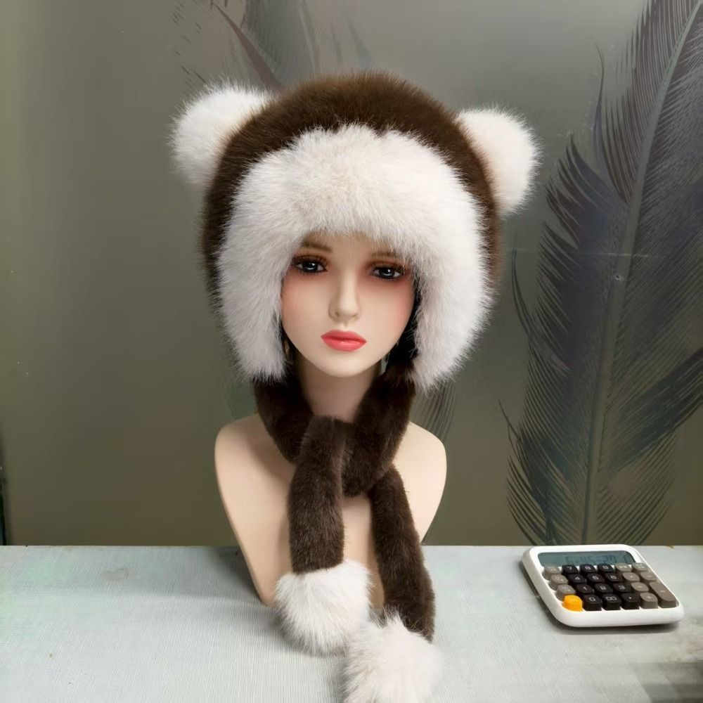Polyester Material Faux Fur Tr - огляд і ціна Winter Trapper Hat