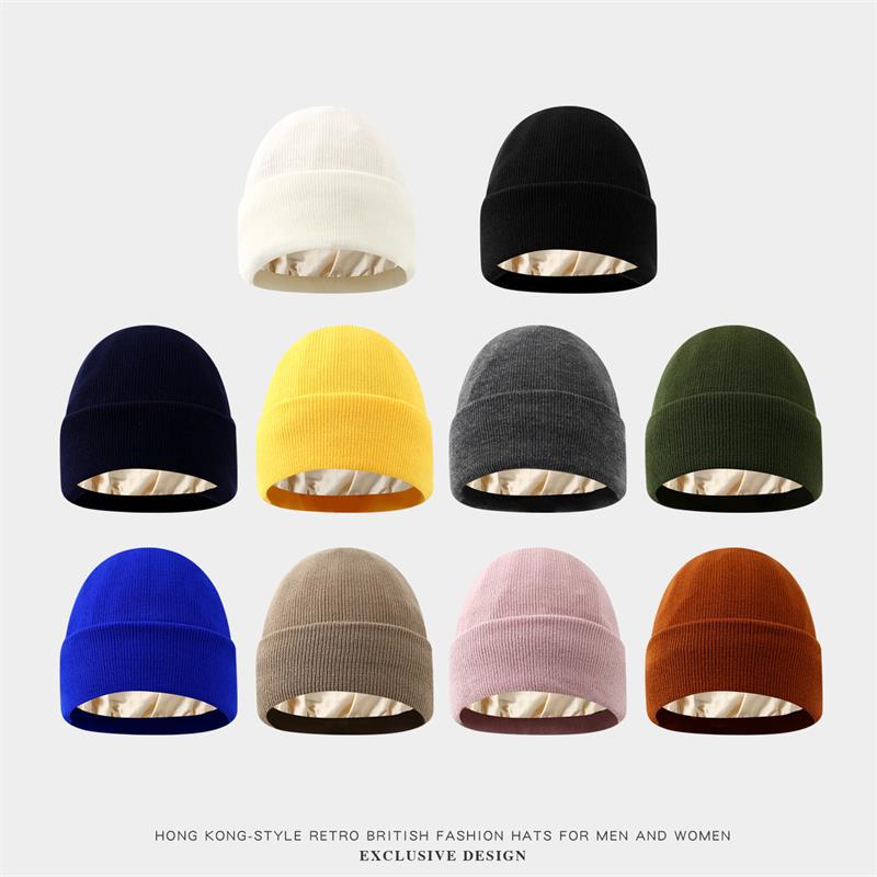 Unisex Satin Lined Anti Static - огляд і ціна Beanie Cuffed Knit