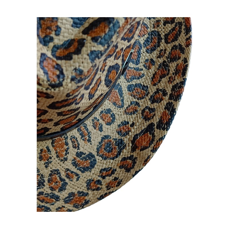 NEW Cowboy Hat Leopard print B - огляд і ціна Cowboy Hat Straw