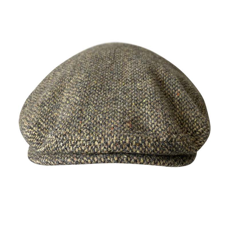 New Wool Flat Cap Men's Golf C - огляд і ціна Newsboy Cap Ivy