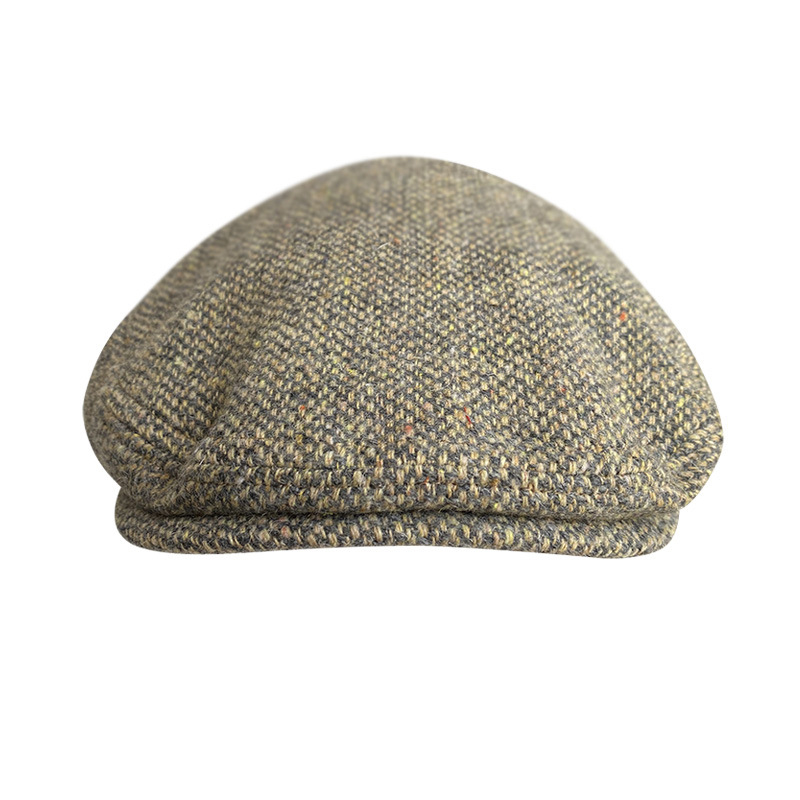 New Wool Flat Cap Men's Golf C - огляд і ціна Newsboy Cap Ivy